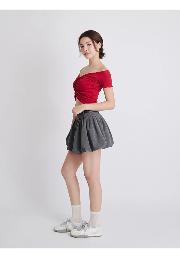運動小仙女緞帶芭蕾休閒鞋 灰