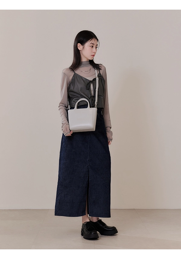 Pita寶藏女孩口袋包 灰