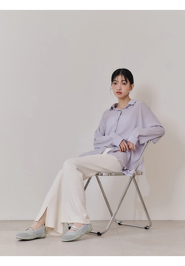 元氣女孩雙帶機能瑪莉珍鞋 銀