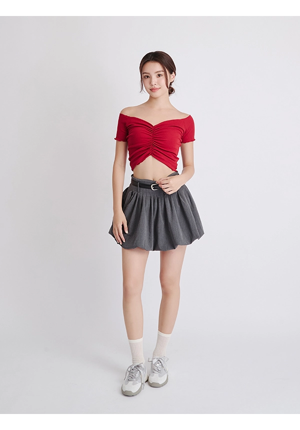 運動小仙女緞帶芭蕾休閒鞋 灰