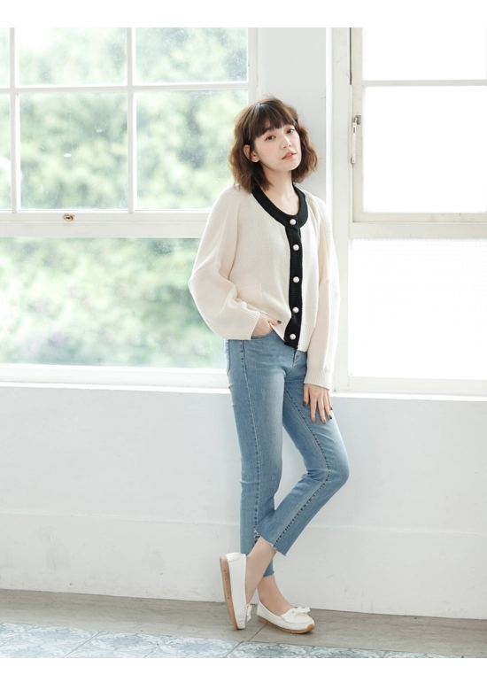 輕甜女孩．MIT小蝴蝶結莫卡辛健走鞋 人氣白