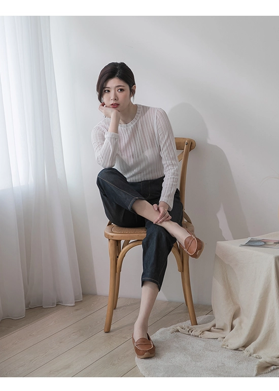 柔軟升級．MIT經典款莫卡辛健走鞋 質感棕