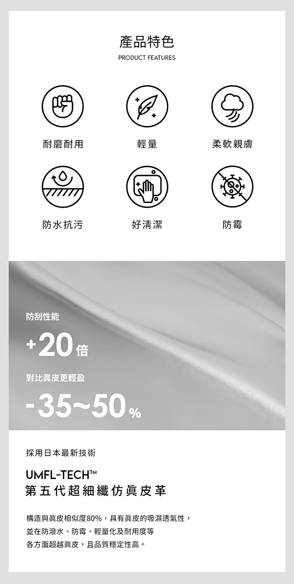 Nabi蝴蝶結多口袋二用側背包 米白