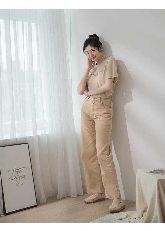柔軟升級．MIT經典款莫卡辛健走鞋 百搭米