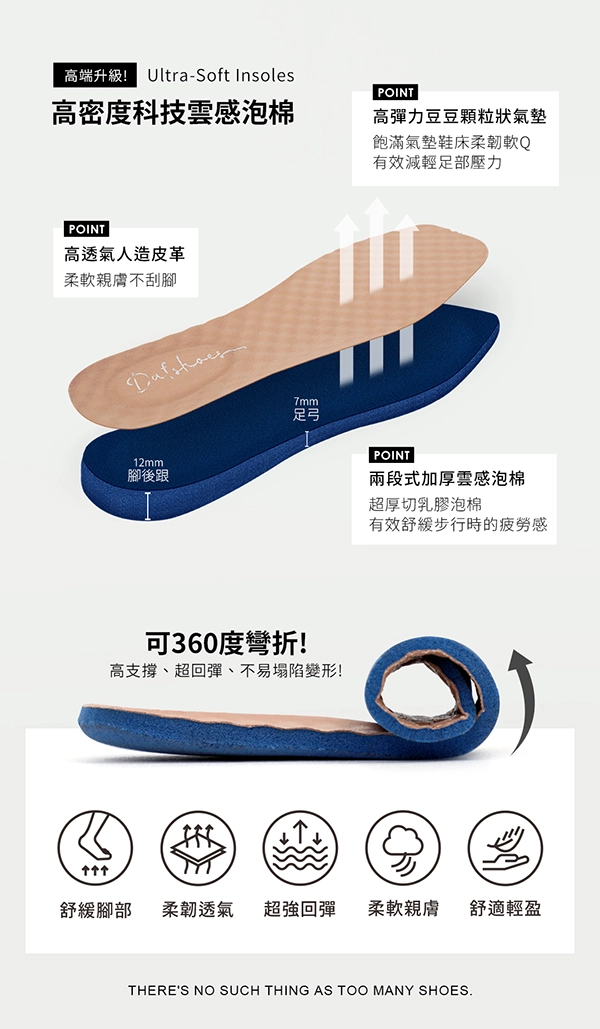 英倫風方頭低跟便仕樂福鞋 紳士咖