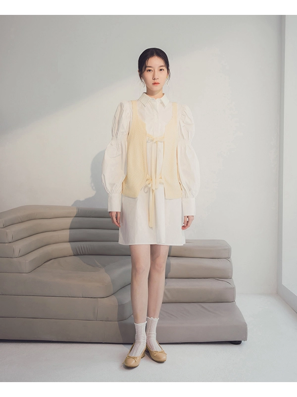 芭蕾少女．4D氣墊低跟芭蕾娃娃鞋 裸膚杏