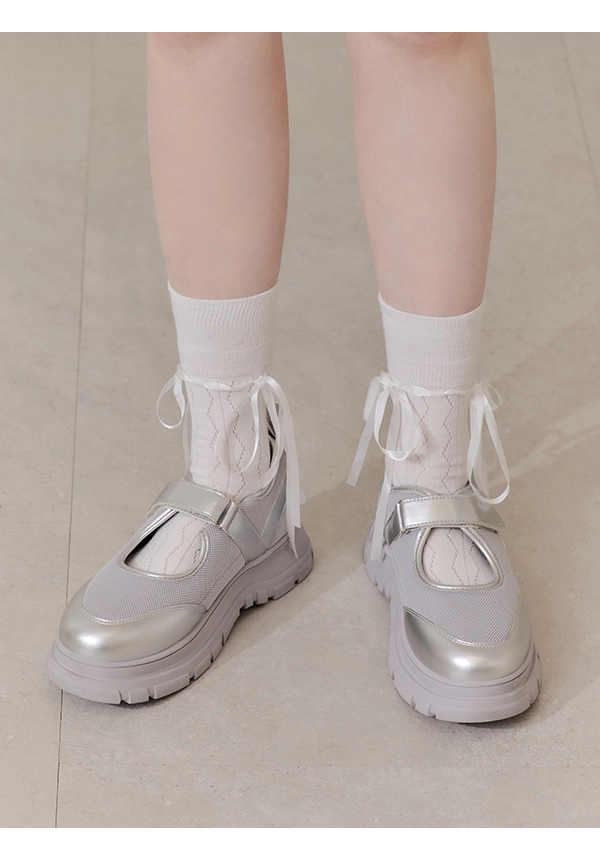 星際戀人機能瑪莉珍鞋 銀